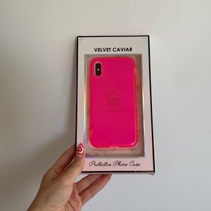 Neon Pink iPhone X/XS Case